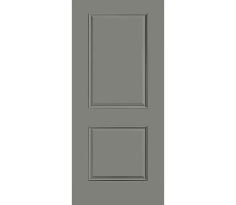 Casper 2 Panel Square Steel Entry Door