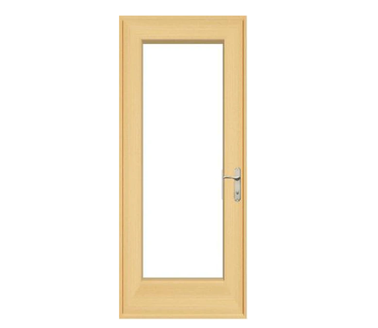 Casper Pella Lifestyle Series Wood Hinged Patio Doors