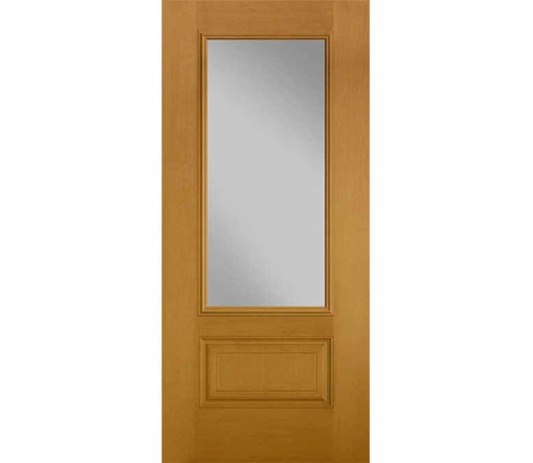 Casper Three Quaters light Fiberglass Entry Door